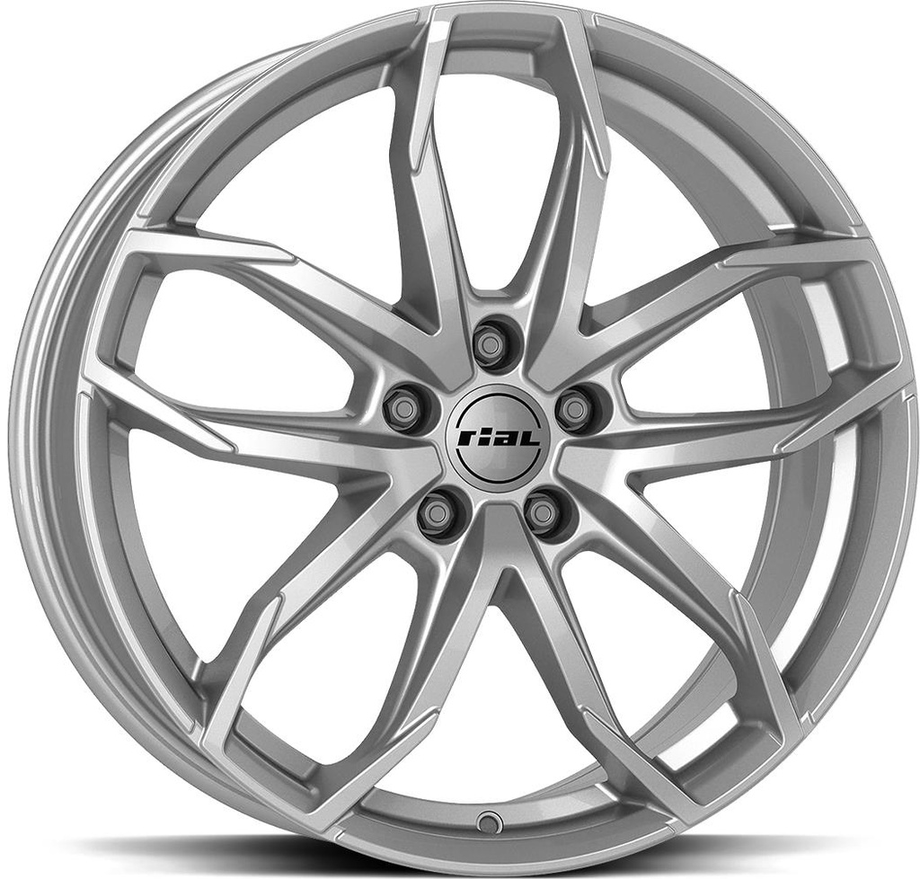 RIAL LUCCA POLAR SILV 7.5x17 5/100 ET45 CB57.1