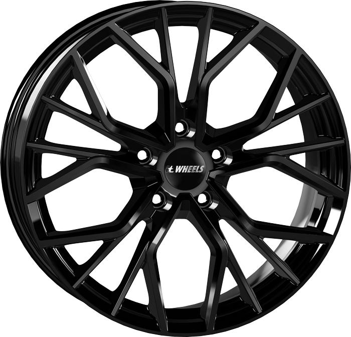 IT WHEELS TIARA GLOSS BLACK 8.5x20 5/108 ET45 CB73.1