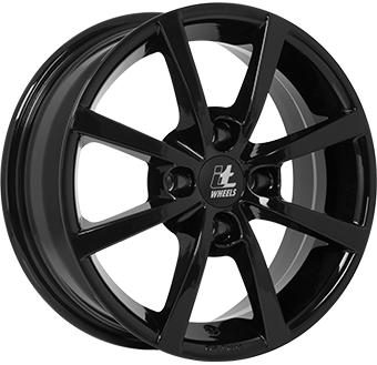 IT WHEELS ALISIA BLACK GLOSS 6.5x17 4/100 ET45 CB63.3