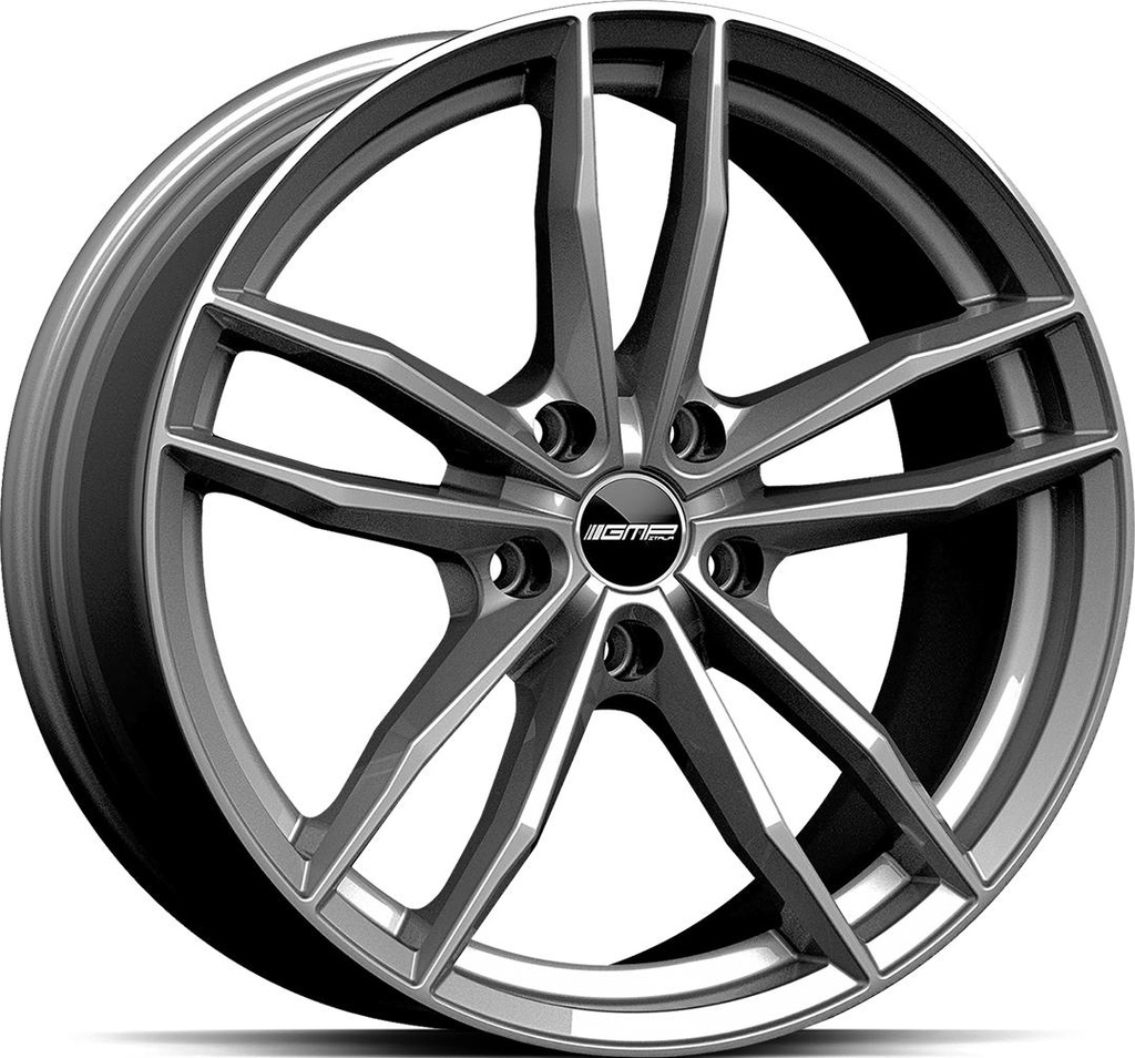 GMP SWAN GLOSSY ANTHRACITE 8.5x20 5/120 ET35 CB72.6