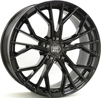 MILLE MIGLIA MM1020 GLOSS BLACK 9x20 5/112 ET25 CB66.5