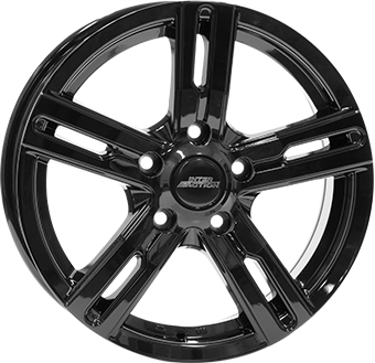 INTER ACTION KARGIN BLACK GLOSS 7.5x18 5/112 ET48 CB66.6