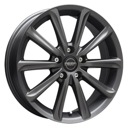 STATUSFÄLGAR VIRGO DARK MAT ANTHRACITE GREY 7x17 5/114.3 ET38 CB73.2