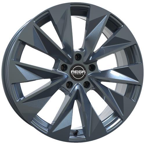 STATUSFÄLGAR ZENITH ANTHRACITE GREY 8x19 5/108 ET50 CB63.3
