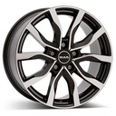 MAK HIGHLANDS BLK/POL 8.5x20 5/120 ET43 CB72.6