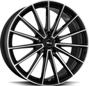 BROCK B43 BLACK FULL POLISH 10x21 5/120 ET44.5 CB63.4