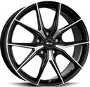 BROCK B40 BLACK FULL POLISH 8x19 5/112 ET32.5 CB66.6