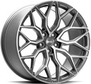 VOSSEN HF2 TINTED MATTE GUN METAL 10.5x20 5/112 ET30 CB66.6