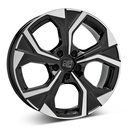 MSW 43 G.BLK/POL 8x18 5/112 ET42 CB73.1