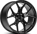 VOSSEN HF5 GLOSS BLACK 9.5x22 5/130 ET53 CB71.6