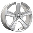 STATUSFÄLGAR LEO SILVER 7.5x17 5/114.3 ET38 CB67.1