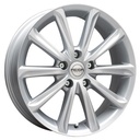 STATUSFÄLGAR VIRGO SILVER 6.5x16 5/114.3 ET38 CB67.1